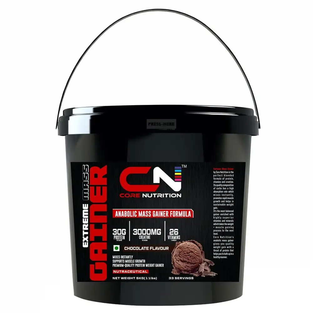 Core Nutrition Extreme Mass Gainer,  11 lb  Chocolate