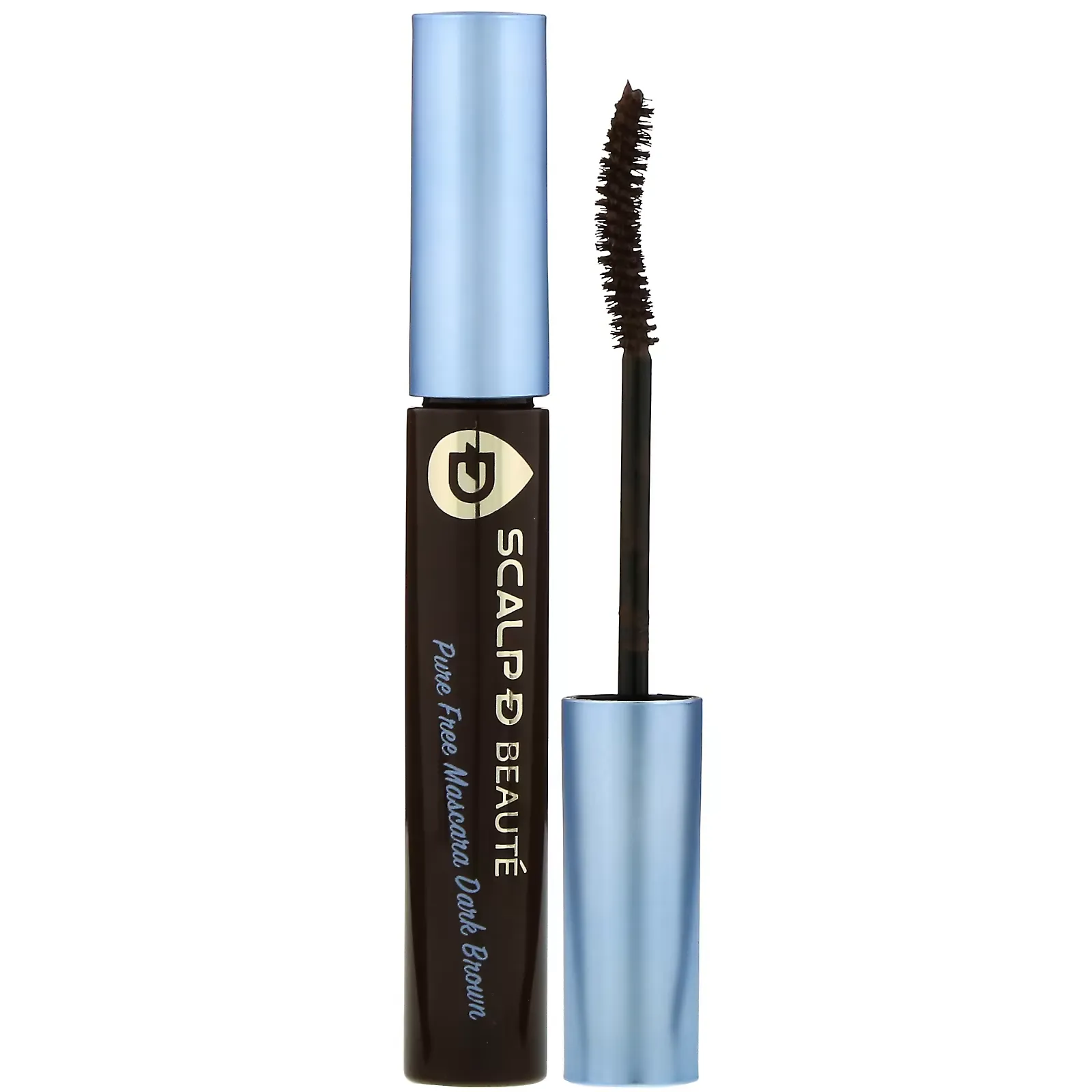 Scalp-D Beaute, Pure Free Mascara, Dark Brown, 0.21 oz (6 g)