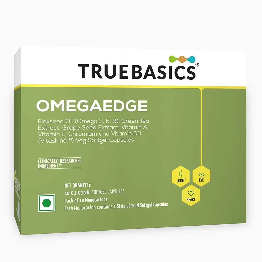 TrueBasics OMEGAEDGE,  100 tablet(s)