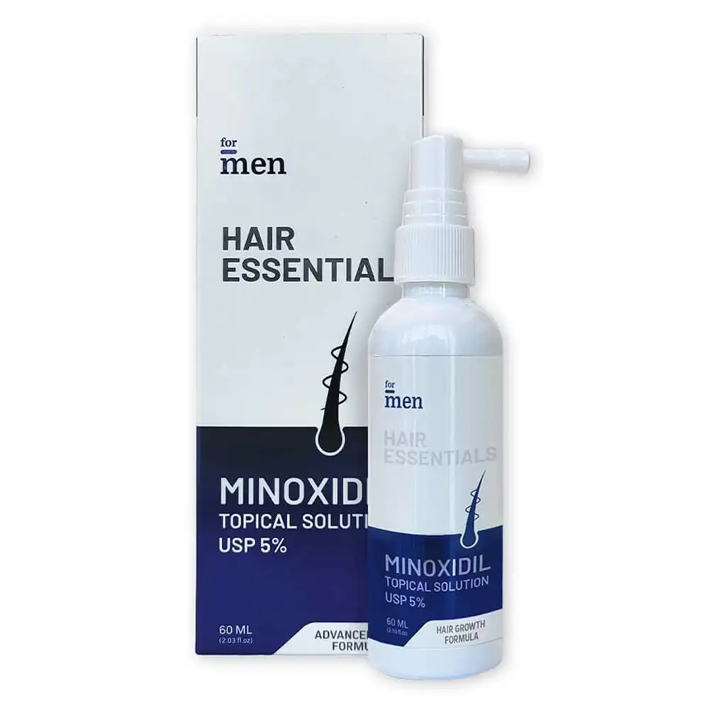 ForMen Minoxidil Topical Hair Growth Solution,  60 ml  for All Types of Hair