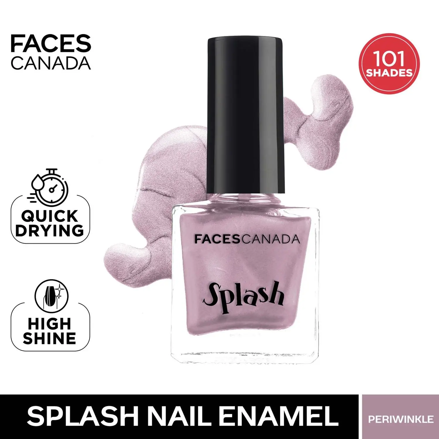 Faces Canada Ultime Pro Splash Nail Enamel Periwinkle 151