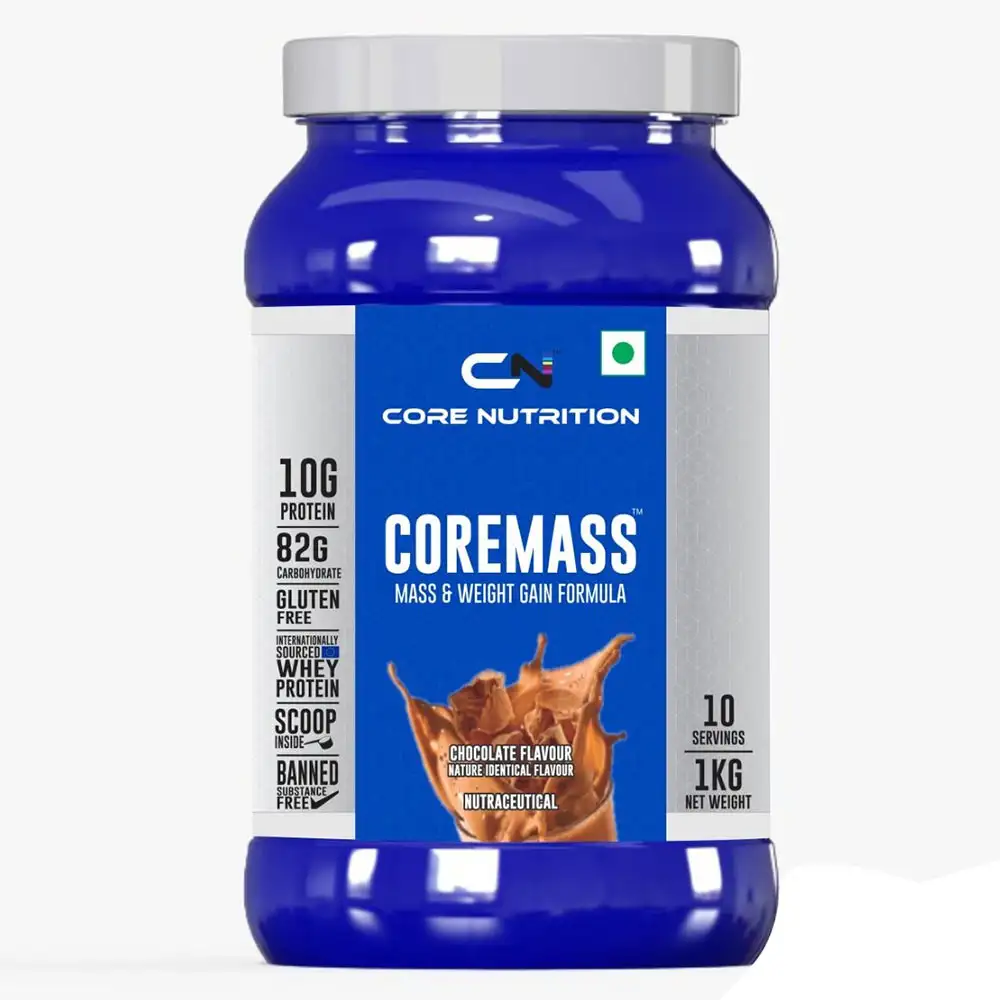 Core Nutrition Coremass Weight & Mass Gainer,  2.2 lb  Chocolate