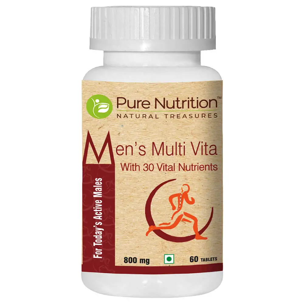 Pure Nutrition Men's Multi Vita,  60 tablet(s)  Unflavoured