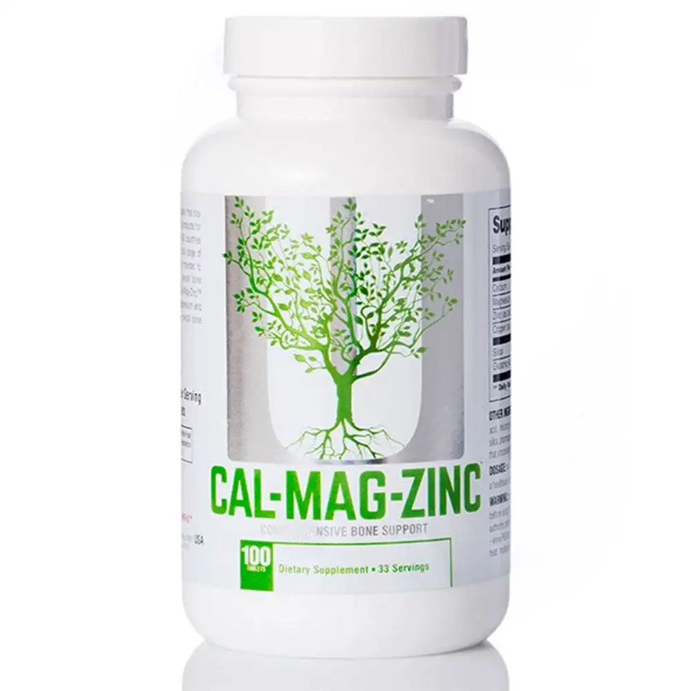 Universal Nutrition Cal-Mag-Zinc,  100 tablet(s)  Unflavoured