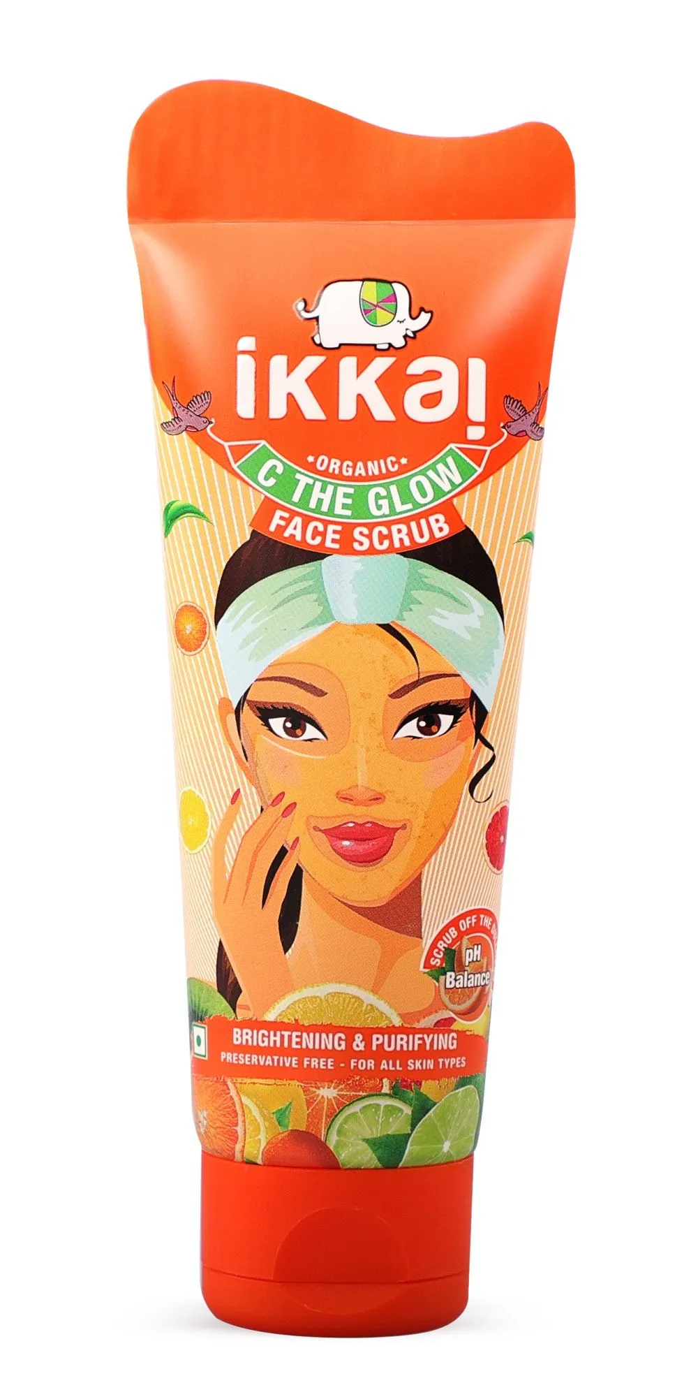 Ikkai By Lotus Herbals C The Glow Face Scrub