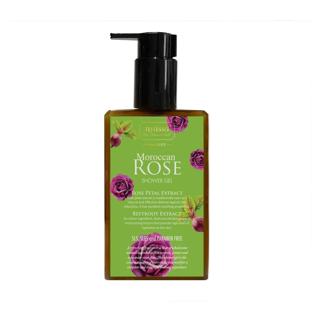 Nyassa Intriguing Moroccan Rose Shower Gel