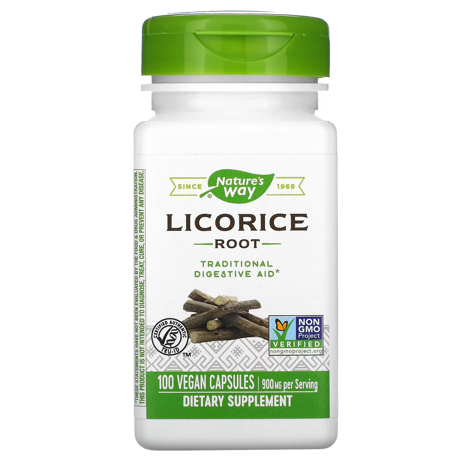 Licorice Root, 450 mg, 100 Vegan Capsules