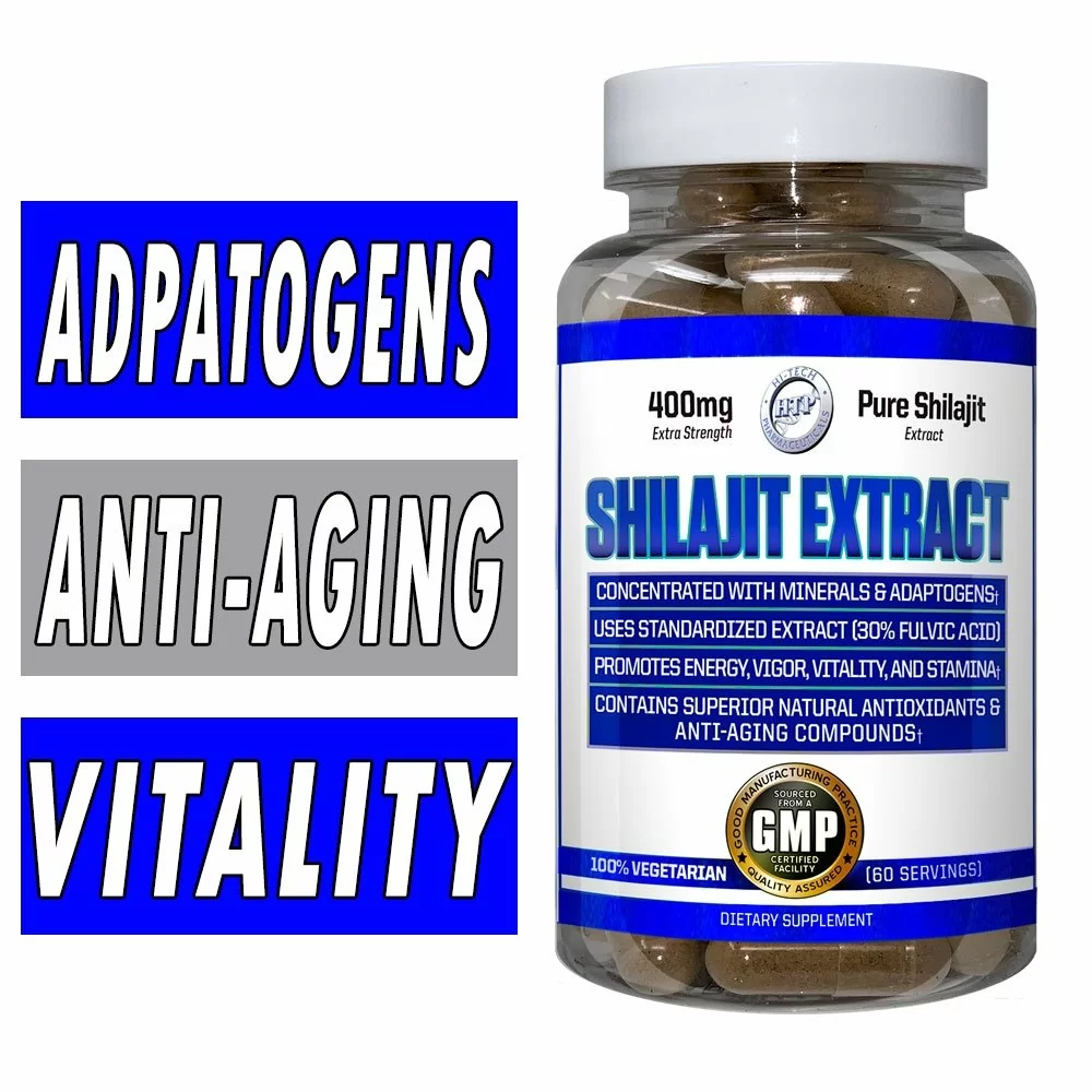 Hi-Tech Pharmaceuticals Shilajit Extract - 100 Capsules