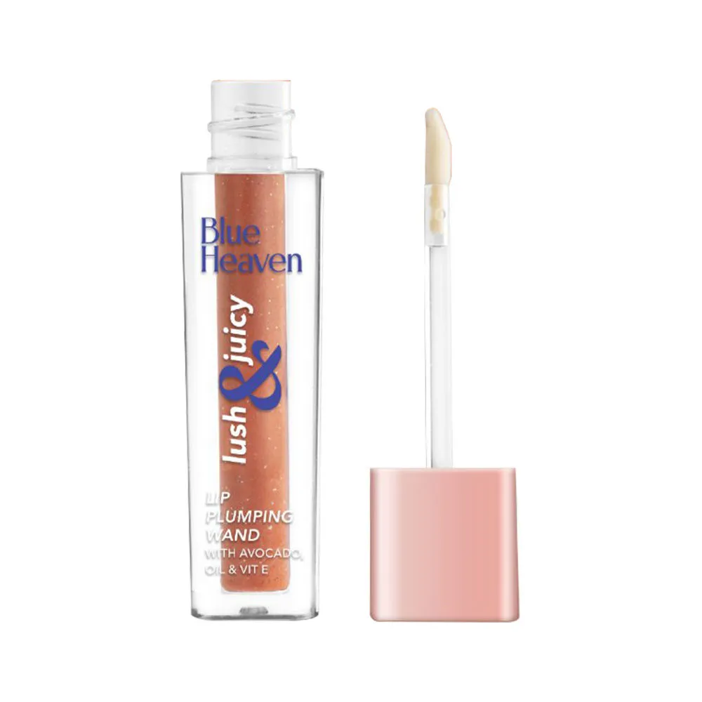 Blue Heaven Lush & Juicy Lip Wand Gloss - Tangy Orange