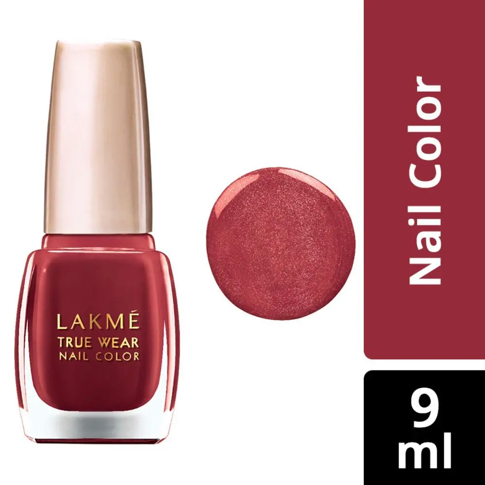 Lakme True Wear Nail Color - Shade D415 (9 ml)