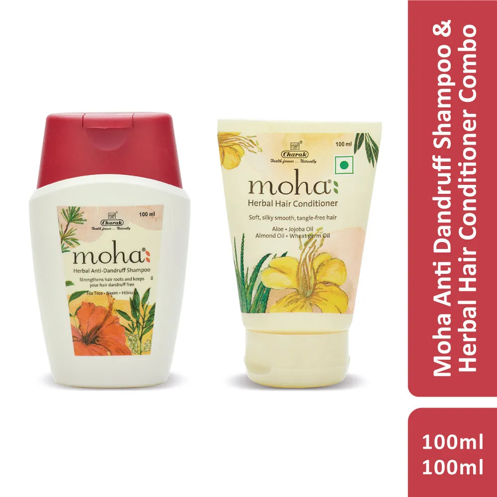 Moha Anti-Dandruff Shampoo + Conditioner Combo