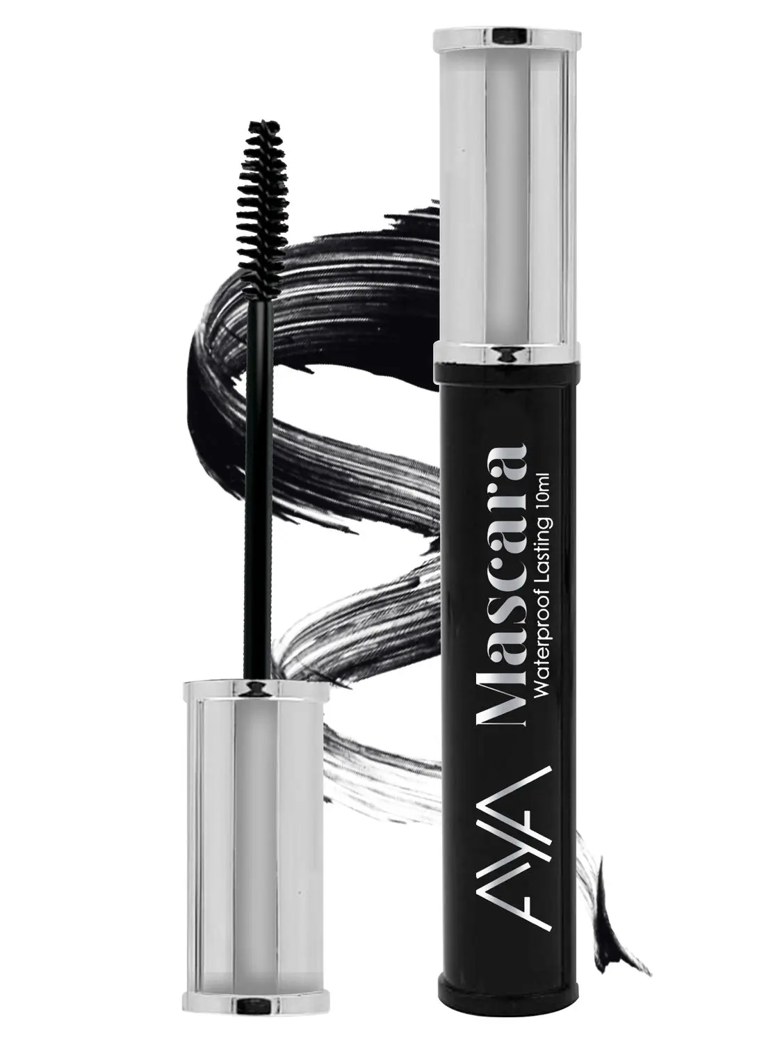 AYA Waterproof Lasting Mascara, Black, 10 ml