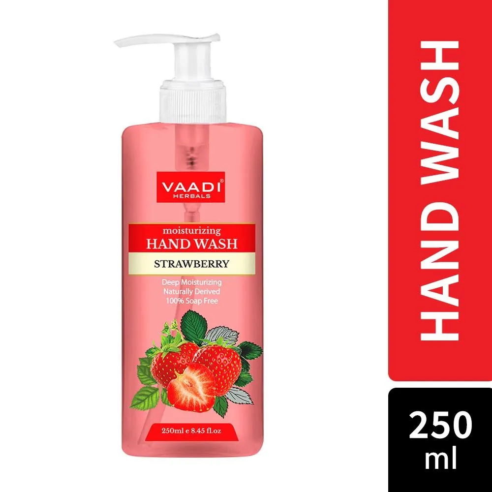 Vaadi Herbals Deep Moisturizing Strawberry Hand Wash