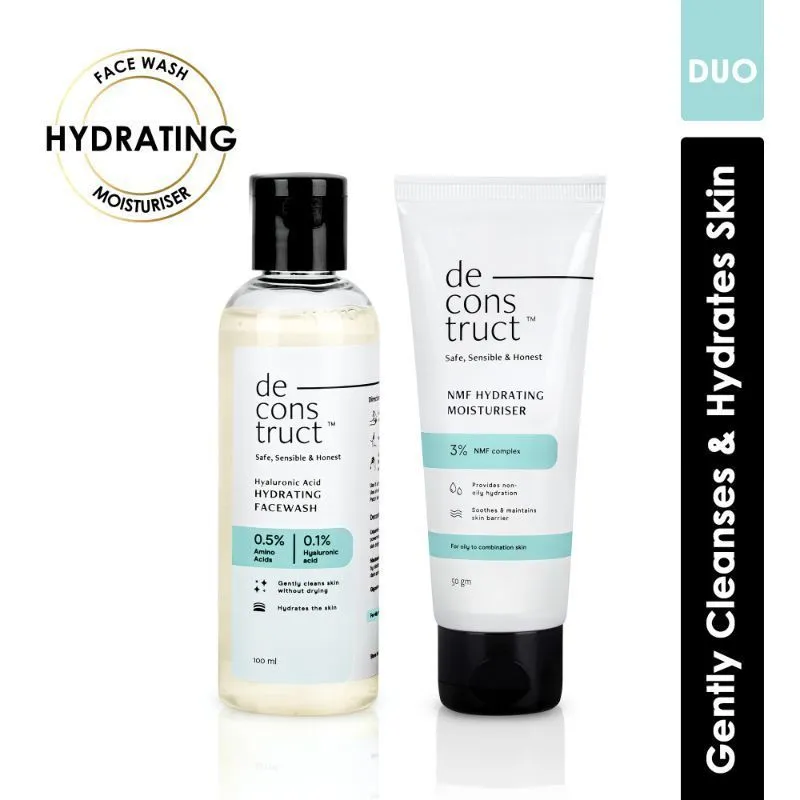 Deconstruct Daily Hydrating Duo - Hydrating Face Wash + Hydrating Moisturizer