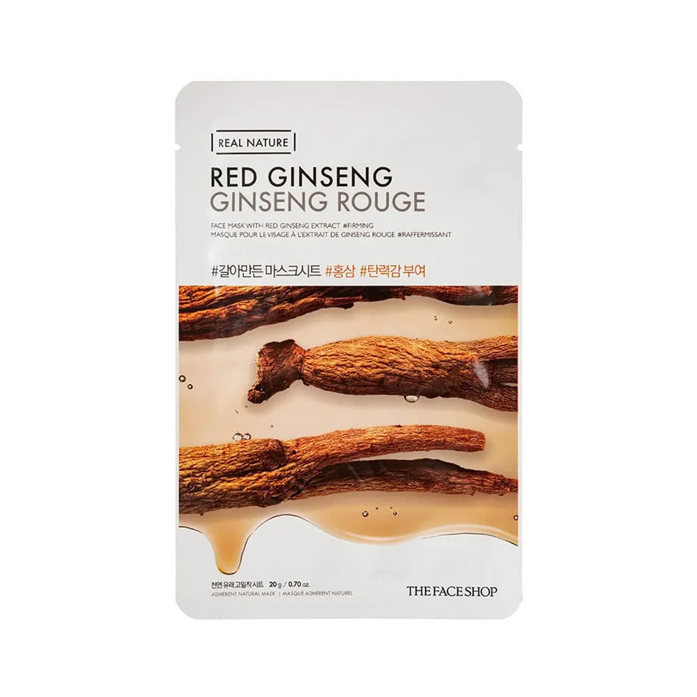 The Face Shop Real Nature Red Ginseng Face Mask