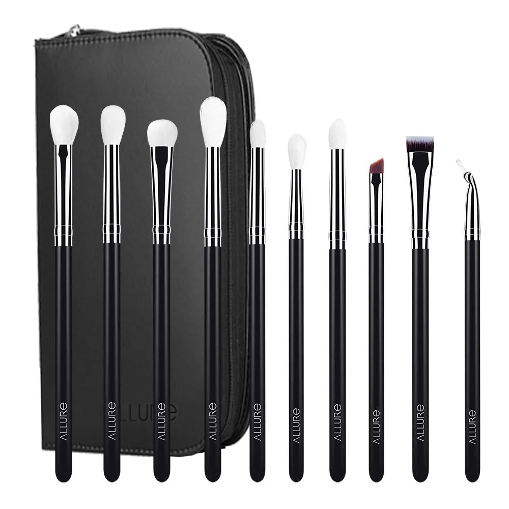 Allure Professional Makeup Brush Set Of 10 ( Eye Brushes Sgke-10)