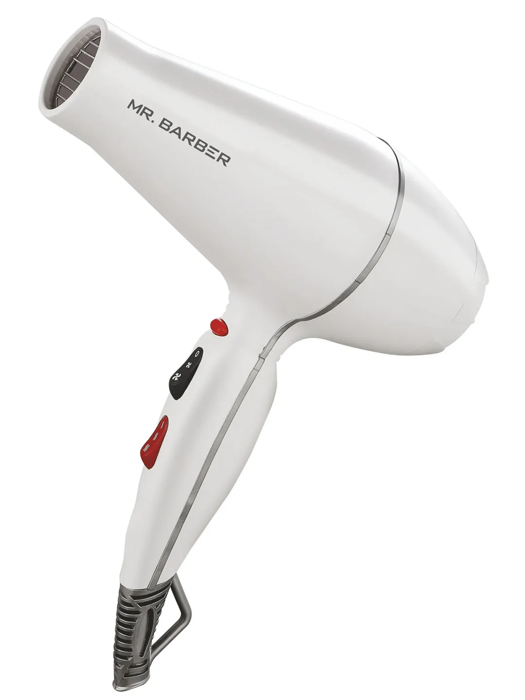 Mr. Barber Airmax Hair Dryer - White, MB-AMW