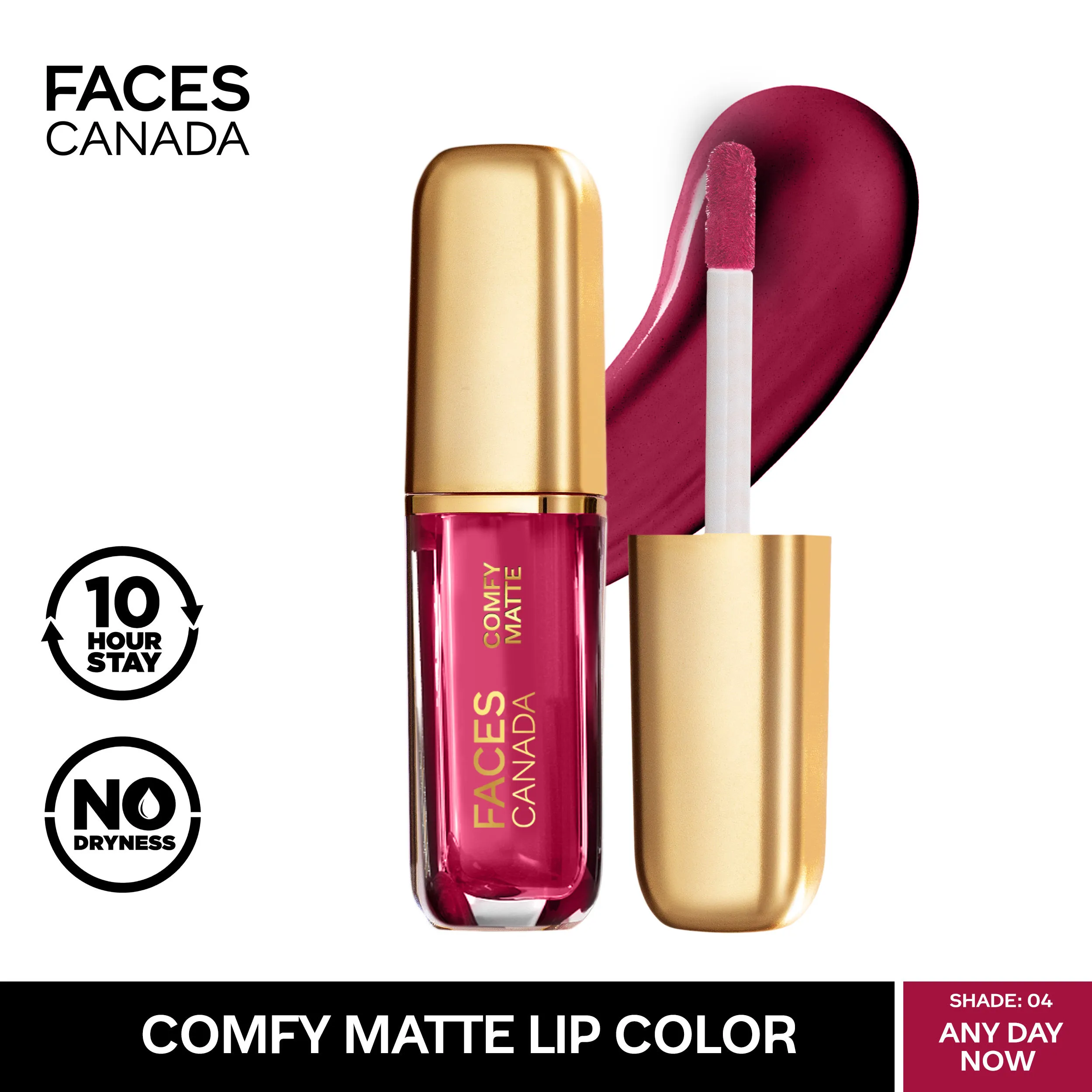 Faces Canada Comfy Matte Mini Lip Color Any Day Now 04