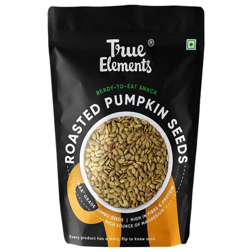 True Elements Roasted Pumpkin Seeds Combo,  Unflavoured  125 g