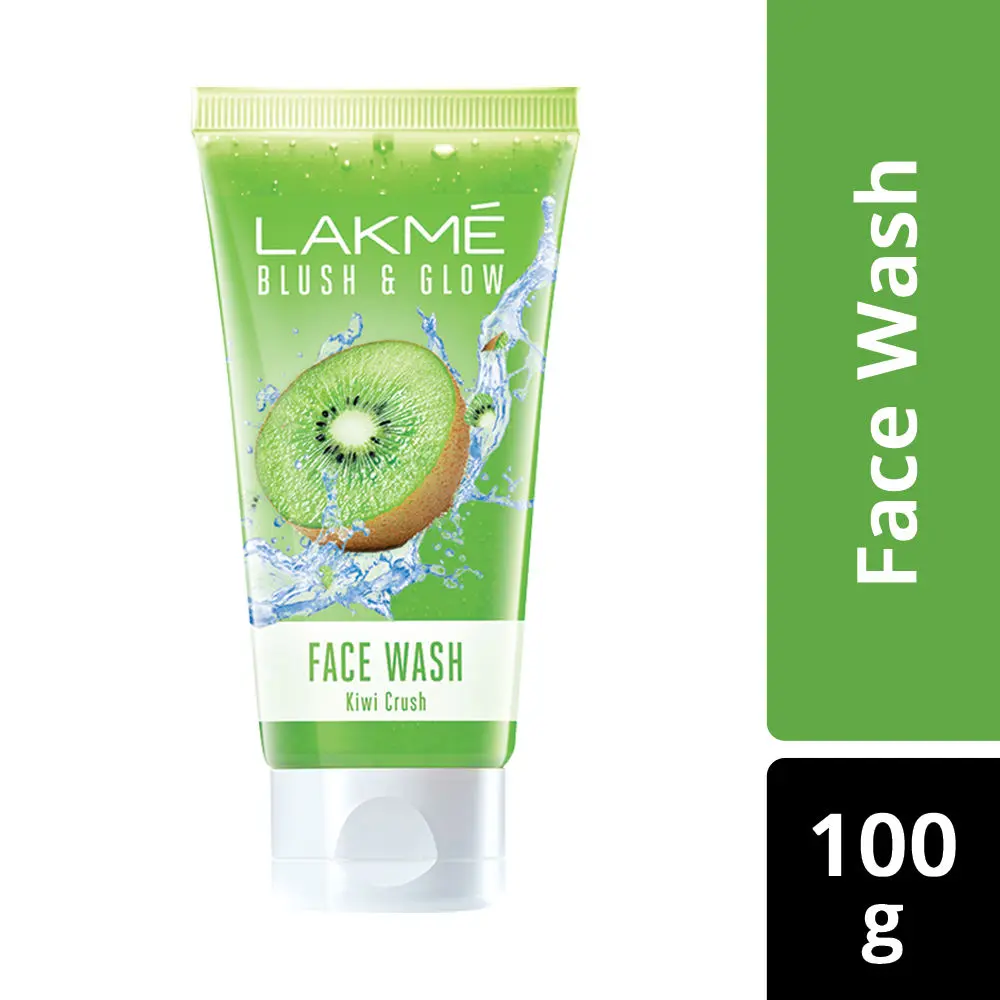 Lakme Blush & Glow Kiwi Freshness Gel Face Wash with Kiwi Extracts, 100 g