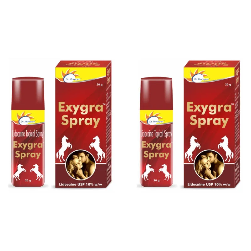 Dr. Morepen Exygra Spray For Men - Pack of 2