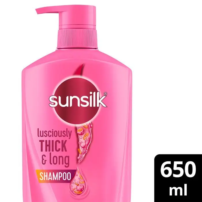 Sunsilk Lusciously Thick & Long Shampoo, 650 ml