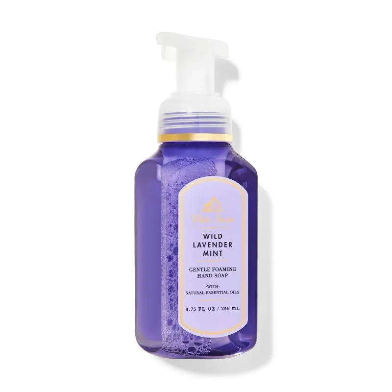 Bath & Body Works Wild Lavender Mint Gentle Foaming Hand Soap