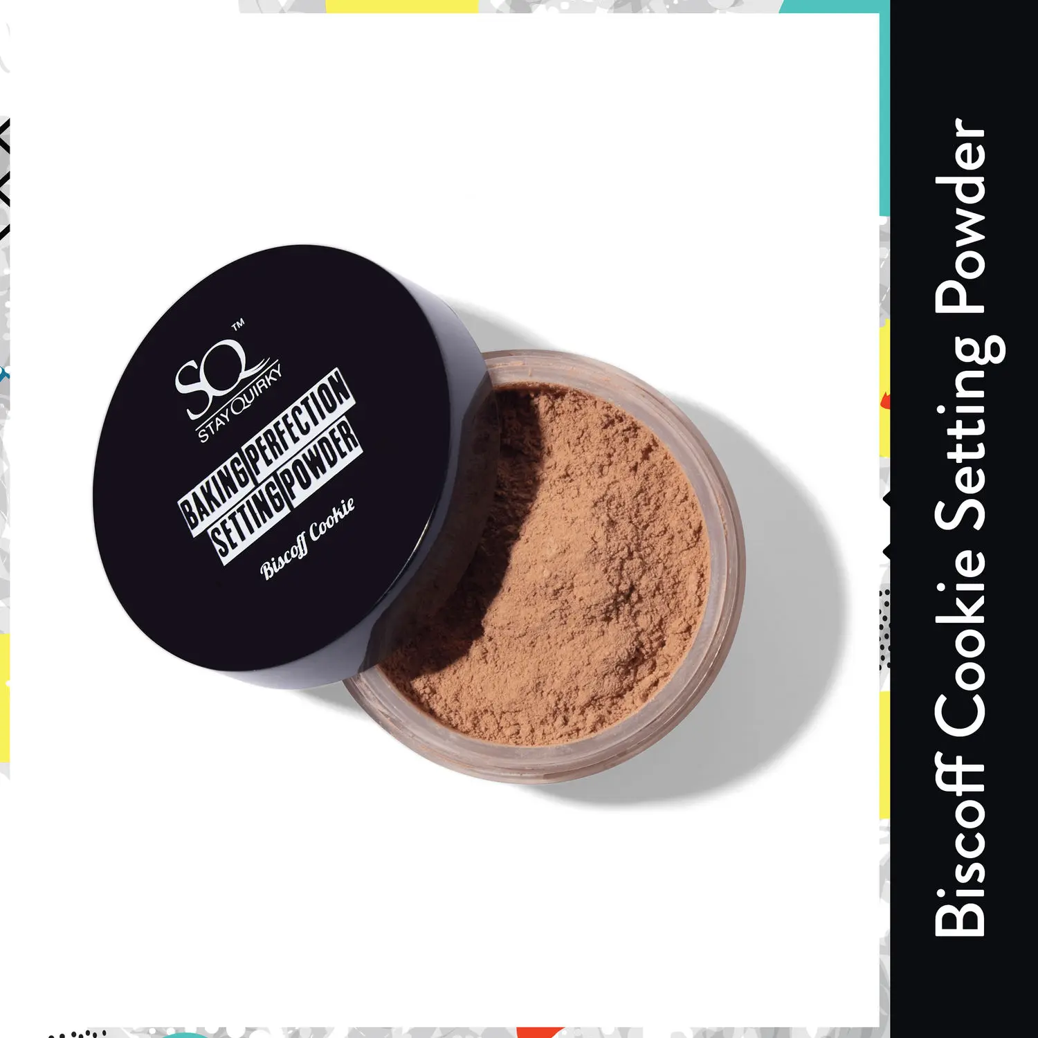 Stay Quirky Baking Perfection Setting Powder- Biscoff Cookie (6gm)