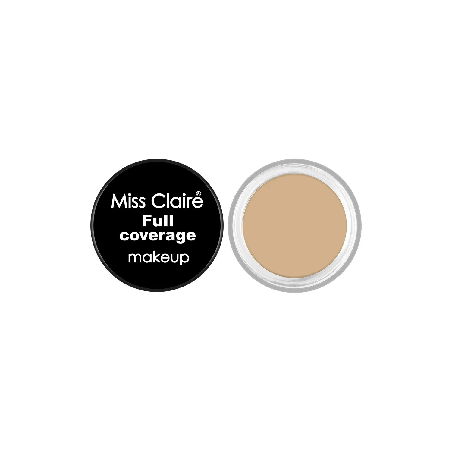 Miss Claire Full Coverage Makeup + Concealer - 19 Fair Olive