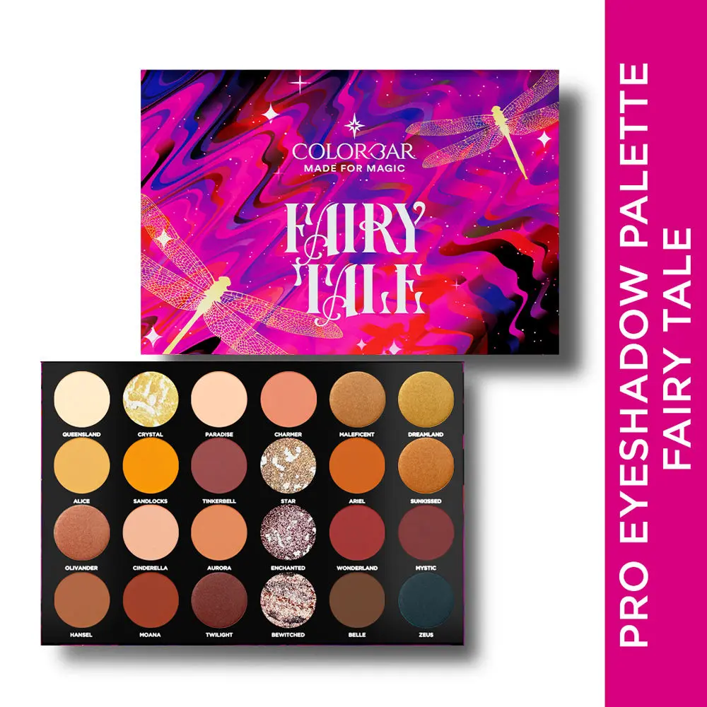 Colorbar Fairytale Eyeshadow Palette 24 shades