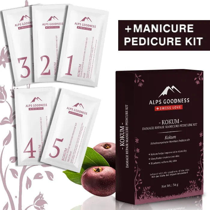 Alps Goodness Kokum Damage Repair Manicure Pedicure Kit (34 g)