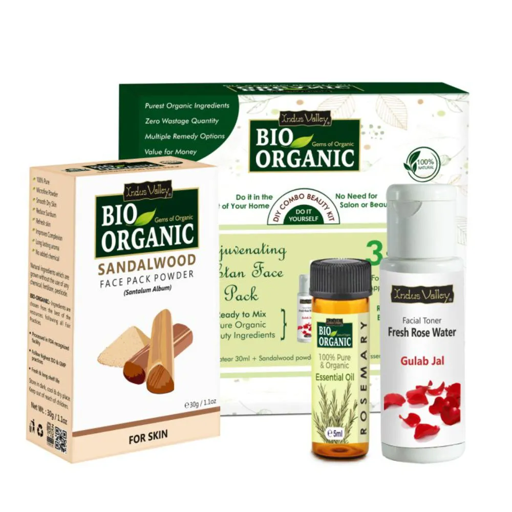 Indus Valley Bio Organic Rejuvenating Ubtan Face Pack Diy Kit