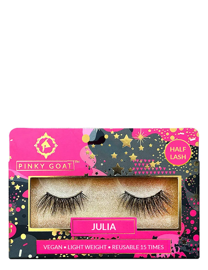 Pinky Goat Vegan Half Lashes - Julia