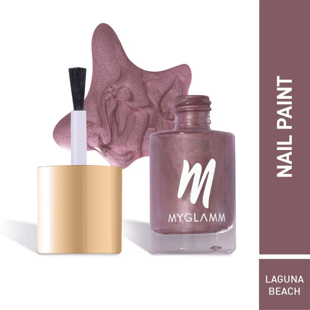 MyGlamm Wandurlust Matt Chrome Nail Paint-Laguna Beach-11ml