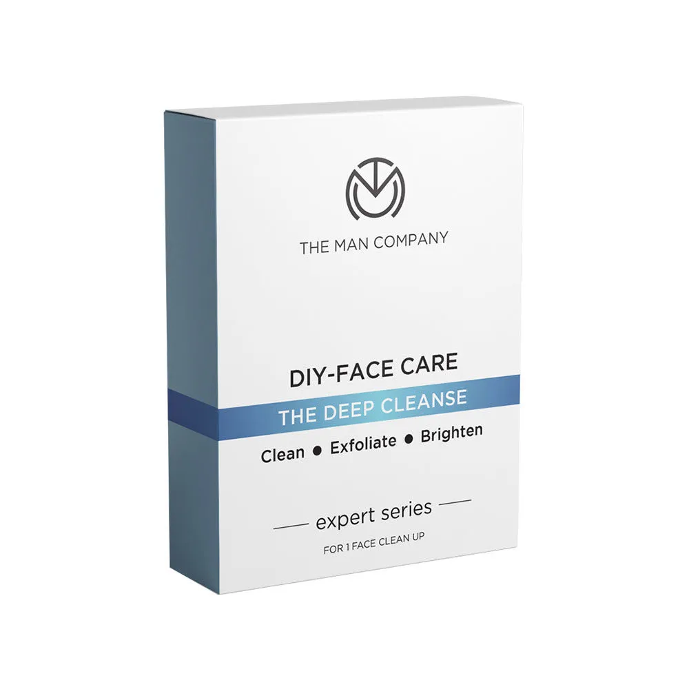 The Man Company Diy- Face Care Deep Cleanse (Facial Kit)