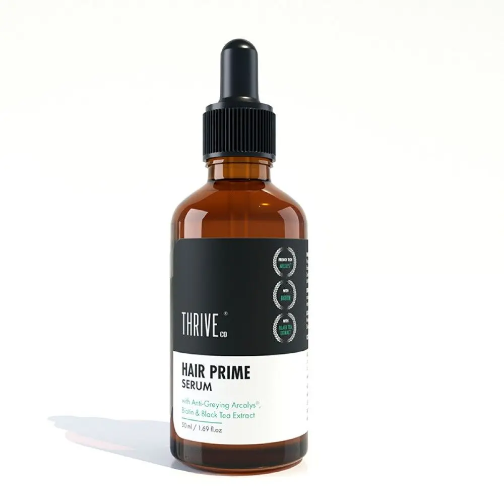 ThriveCo Anti-Greying Hair Prime Serum, 50 ml | Reverses Premature Greying