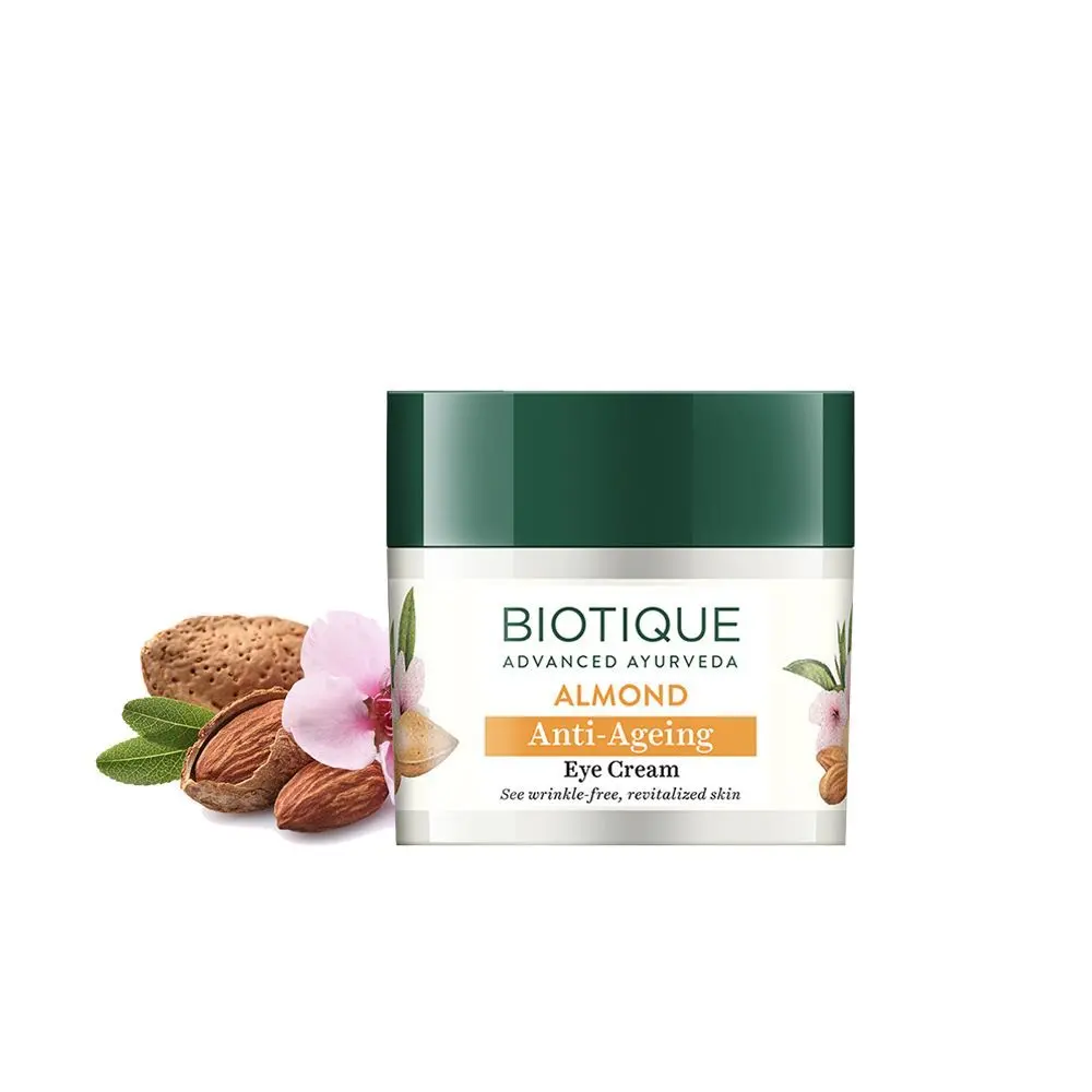 Biotique Almond Anti-Ageing Eye Cream 15G