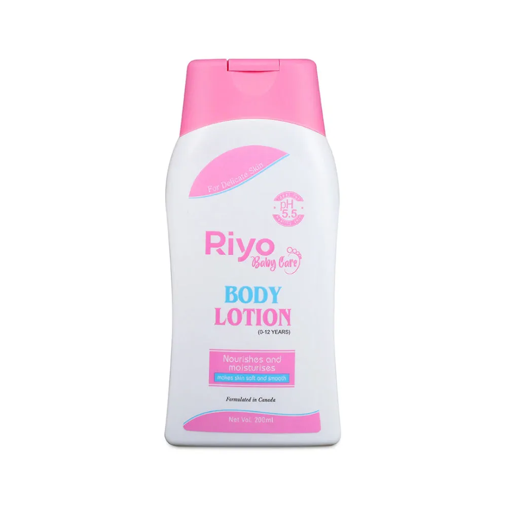 Riyo Herbs Baby Body Lotion with Olive Oil & Vit E Extracts