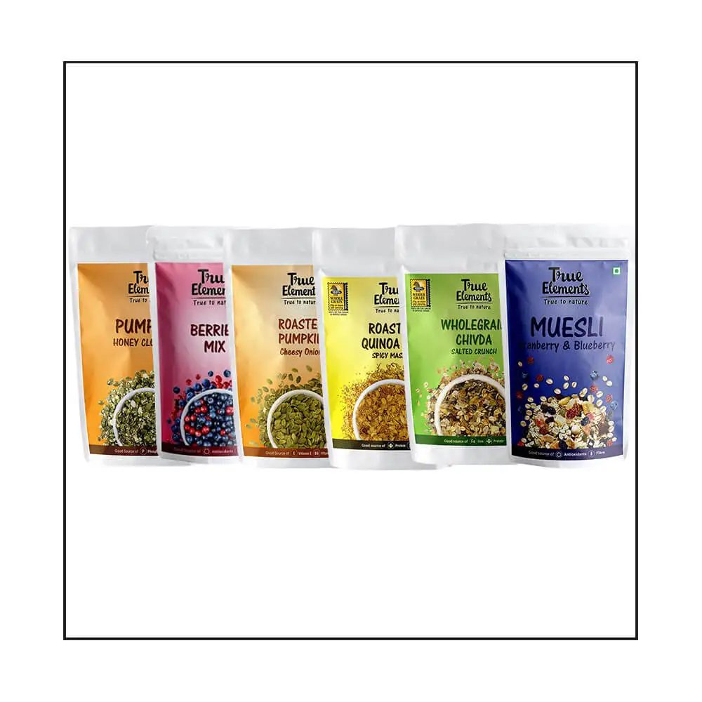 True Elements Tasty Crunchy Snacks Combo,  Mix Flavour  0.320 kg