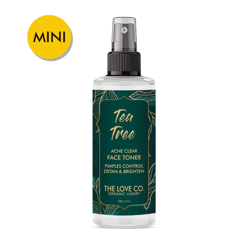 The Love Co. Organic Luxury Tea Tree Acne Clear Face Toner