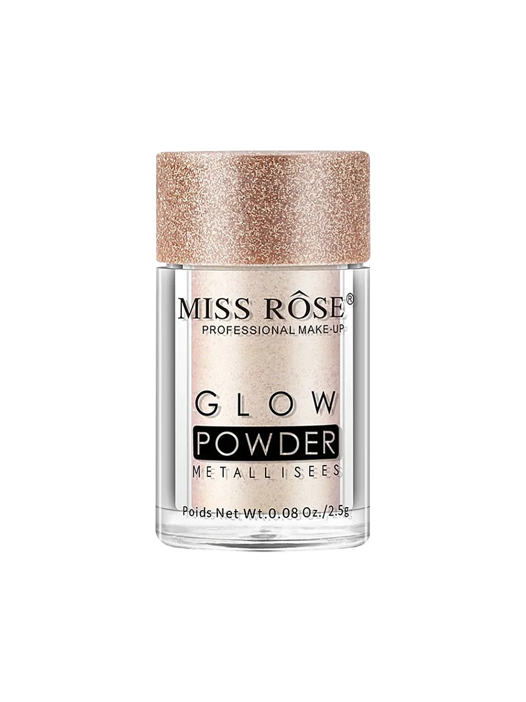 Miss Rose Professsional Makeup Glow Powder Metalises