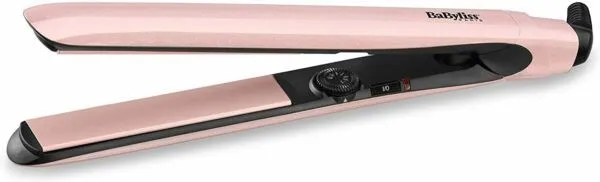 Babyliss 2498pre Iron Hair Rose Blush 235 Plates Extra