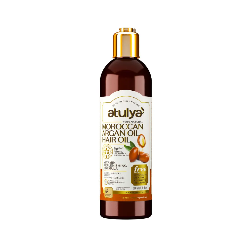 Atulya 100% Natural Moroccon Argan Oil Hair Oil