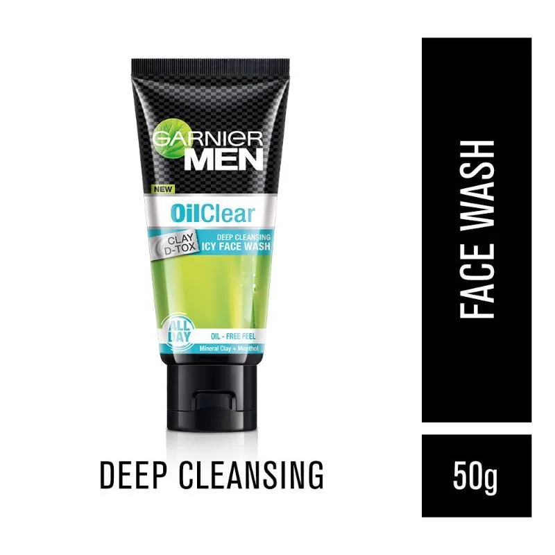 Garnier Men Oil Clear Icy Face Wash