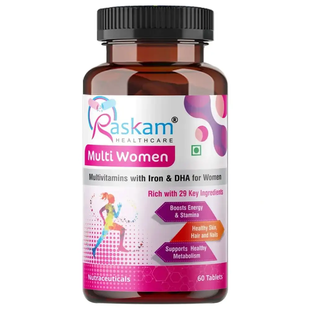 Raskam Multivit Women,  60 tablet(s)  Unflavoured