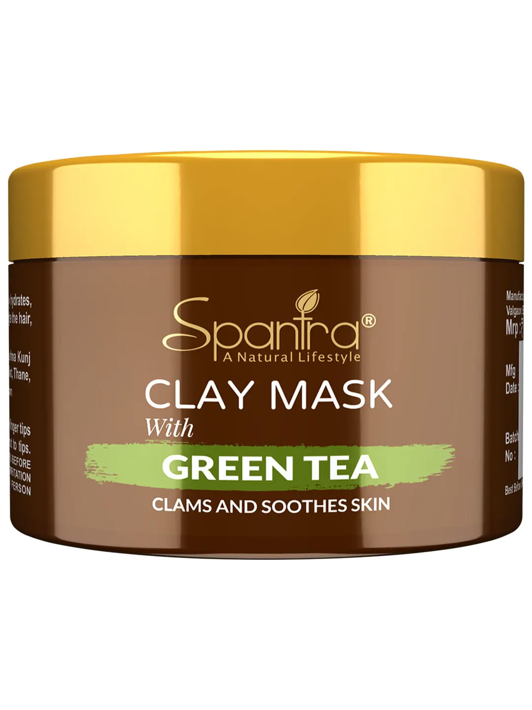 Spantra Green Tea Clay Mask (125 g)