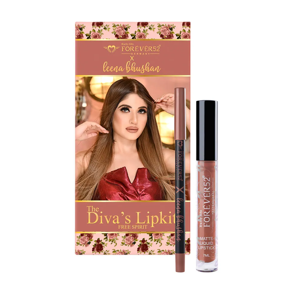 Daily Life Forever52 The Divas Lipkit Free Spirit - Brown DIVA002