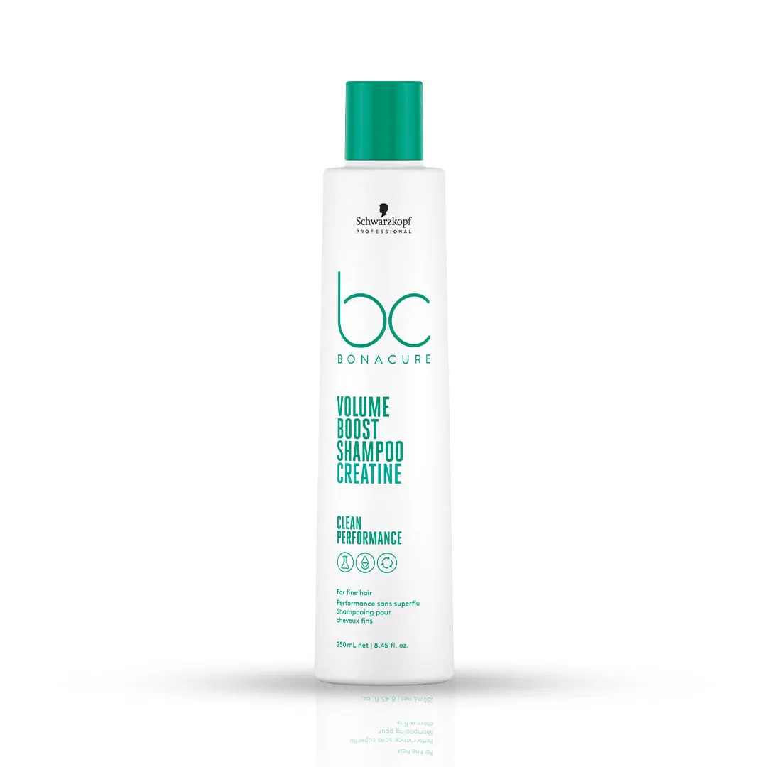 Schwarzkopf Professional Bonacure Volume Boost shampoo with Creatine | For Fine Hair | 250ml