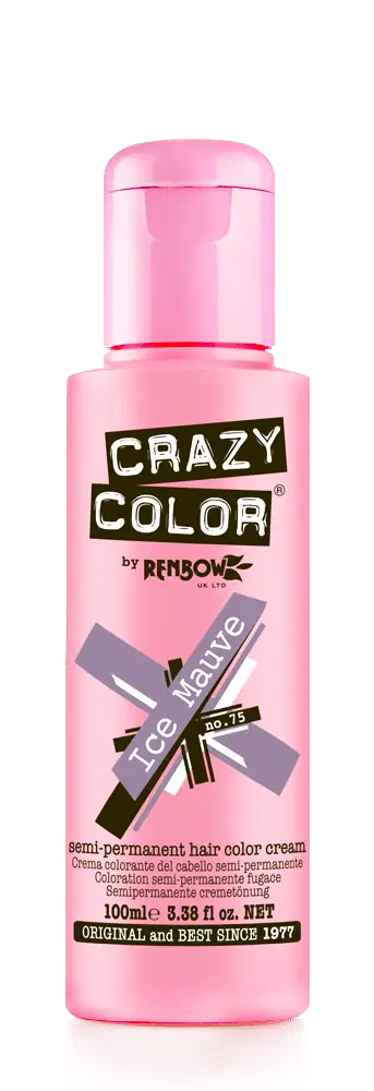 CRAZY COLOR ICE MAUVE-75 - 100 ML Bottle