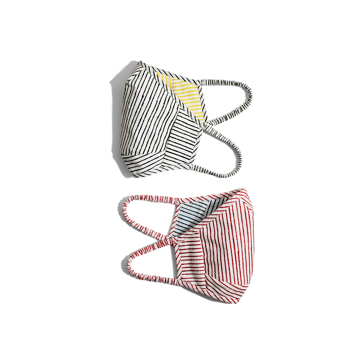 DailyObjects Pin-Stripes Loop Mask for Kids - Set of 2